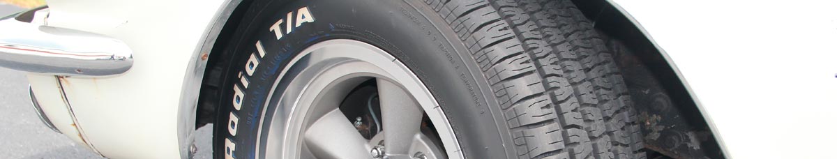 1964 Ford Mustang Tires