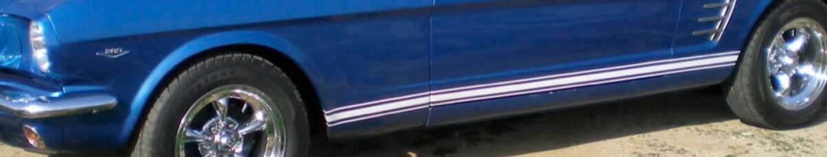 Stripes & Decals 1966 Ford Mustang Decals & Stripes