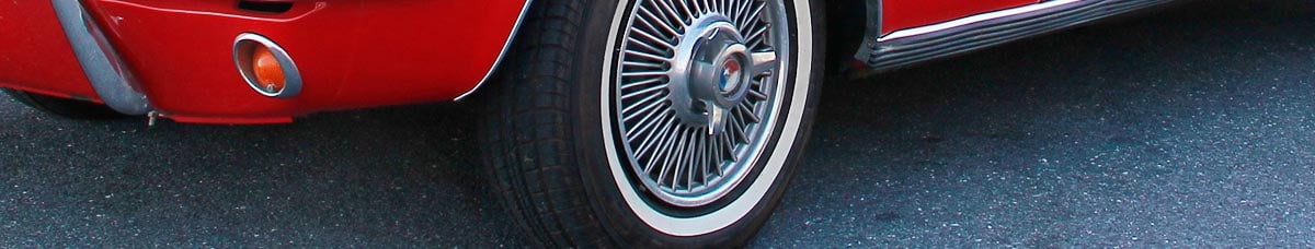 1966 Ford Mustang Tires 