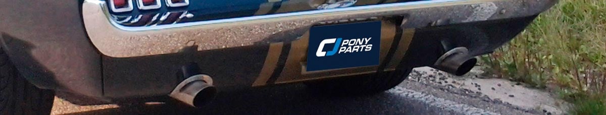 Individual Exhaust Pipes 1969 Ford Mustang Exhaust Pipes