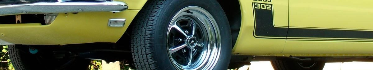 Wheels & Tires Custom Mustang Rims on an S550 Mustang