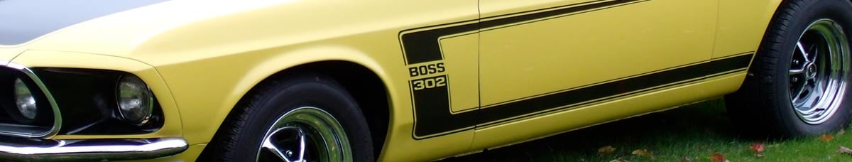 1970 Ford Mustang Decals & Stripes