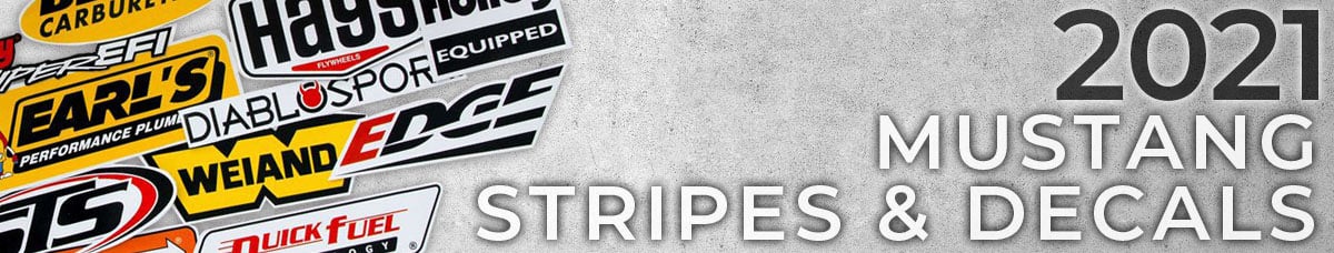 2021 Mustang Decals & Stripes