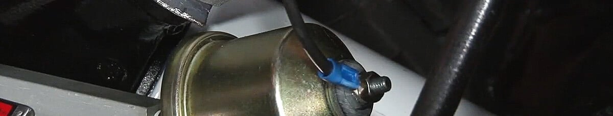 Mustang Oil Pressure Lead Wiring
