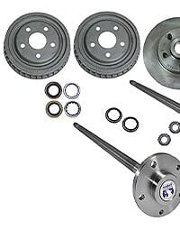 5-Lug Rear Conversions Mustang 5-Lug Rear Drum Conversion Kits