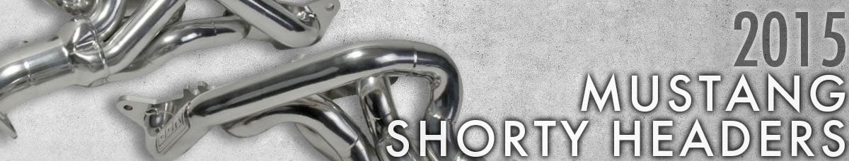 2015 Mustang Shorty Headers