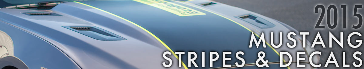 2015 Mustang Stripes & Decals