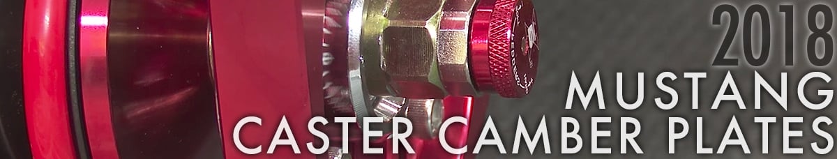 2018 Mustang Caster Camber Plates At CJ Pony Parts