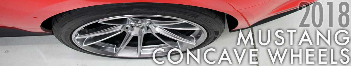 2018 Mustang Concave Wheels At CJ Pony Parts