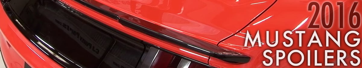 2016 Mustang Spoilers