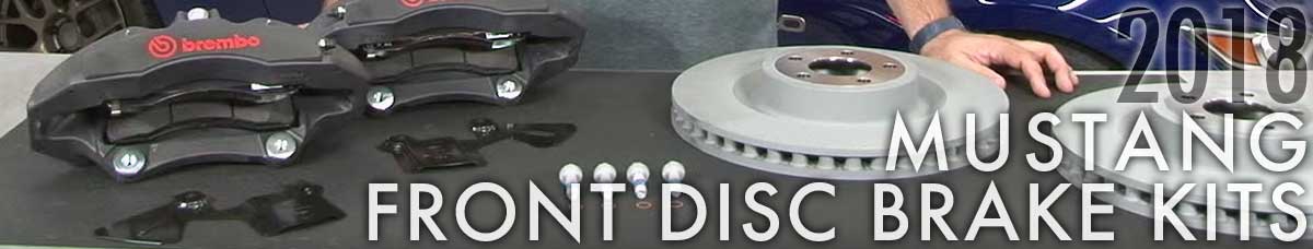 Front Disc Brake Kits 2018 Mustang Front Disc Brake Kits At CJ Pony Parts