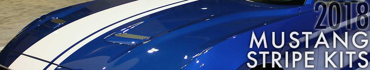 2018 Mustang Stripe Kits At CJ Pony Parts