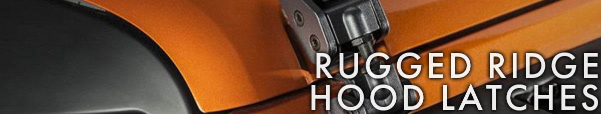 Hood Latches Rugged Ridge Hood Latches