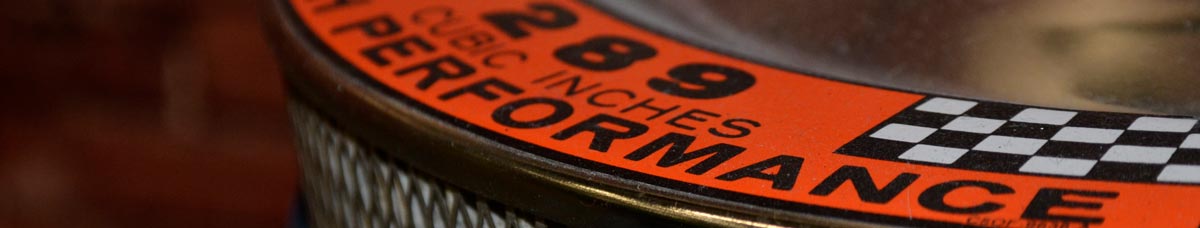 Ford Mustang Engine Component Decals