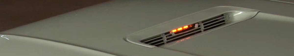 Mustang Hood Turn Signal Lights