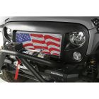 Rugged Ridge Grille Spartan With Flag Insert Jeep Wrangler JK 2007-2018