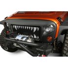 Rugged Ridge Grille Spartan With Teeth Insert Jeep Wrangler JK 2007-2018
