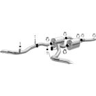 MagnaFlow Dual Exhaust Kit With X-Pipe Rear Side Exit Stainless Steel V8 Bronco 1966-1977
