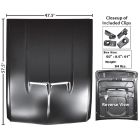 Dynacorn E-Style Steel Hood With Scoop Mustang Shelby 1967