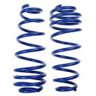Roush Lowering Springs Blue Powder-Coat Rear Pair Mustang 2005-2014