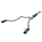 aFe Cat-Back Exhaust System Mach Force-Xp 3"-3-1/2" Stainless Steel With Black Tips F-150 Raptor 2017-2020