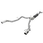 aFe Cat-Back Exhaust System Mach Force-Xp 3"-3-1/2" Stainless Steel With Polished Tips F-150 Raptor 2017-2020