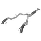 aFe Cat-Back Exhaust System Mach Force Xp Hi-Tuck 3" Stainless Steel With Dual 4" Black Tips F-150 Raptor 2017-2018