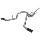 aFe Cat-Back Exhaust System Mach Force XP 3" Stainless Steel With Black Tips 3.5L EcoBoost F-150 2011-2014