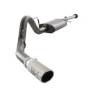 aFe Cat-Back Exhaust System Mach Force XP 3" to 3-1/2" Stainless Steel With Polished Tips 3.5L EcoBoost F-150 2011-2014
