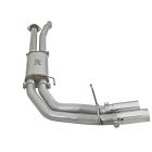 aFe Cat-Back Exhaust System 3" Stainless Steel Rebel Dual Side Exit With Polished Tips Raptor F-150 2017-2020