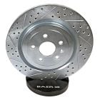 Baer Brakes Rear Brake Rotor Sport Drilled And Slotted Pair F-150 2004-2011/ Raptor 2010-2011