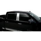 PUTCO Window Visors Tinted Set Crew Cab Chevrolet Silverado/GMC Sierra 2014-2018