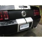 Anchor Room Trunk Blackout Panel Vinyl Gloss Black Mustang 2005-2009