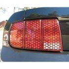 Anchor Room Taillight Kit 6-Piece Vinyl Honeycomb Pattern Kit Mustang 2005-2009