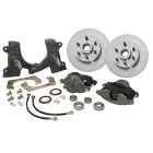 Classic Performance Products Front Disc Brake Kit With Standard Rotors/ 2-1/2” Drop Spindles For 6x5.5 Lug Pattern Chevrolet C10 1960-1962
