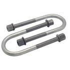 Classic Performance Products U-Bolts With Nuts And Washers Stock Length 9" Pair Chevrolet C10 1960-1972
