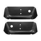 Classic Tube Dual Exhaust Floor Pan Reinforcement Plate Mustang 1966 w/ Seat Belt Nut Access Hole