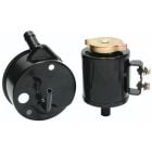 Classic Performance Products Power Steering Reservoir With Remote Canister Black Big Block Chevy Chevrolet C10 1963-1972