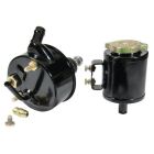 Classic Performance Products Power Steering Pump Black With Remote Canister/ Housing Big Block Chevy Chevrolet C10 1968-1972