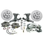 Classic Performance Products Front Disc Brake And OE Style 2-1/2" Drop Spindle Upgrade Kit For 6x5.5 Lug Pattern Chevrolet C10 1963-1970
