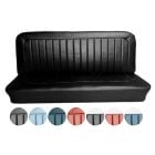 Distinctive Industries Bench Seat Upholstery Two-Tone Vinyl With Vertical Pleated Inserts Chevrolet C10 1965-1966
