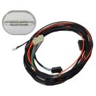 Power Window Kit With Chrome Switch For One Piece Windows F-100 1948-1952