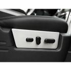 American Car Craft Seat Rocker Side Panel Brushed Stainless Steel Pair F-150 Raptor 2010-2014