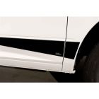 PUTCO Rocker Panel 5.5" Wide Black Platinum Set Crew Cab With 5.7' Bed Without Factory Flares Dodge Ram 1500 2009-2018