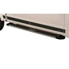 PUTCO Rocker Panel Black Platinum With F-150 Logo Set SuperCrew Cab With 6.5' Bed With Factory Fender Flares F-150 2009-2014