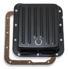 Mr. Gasket Black C4 Automatic Transmission Oil Pan w/ Drain Plug