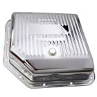 CJ Classic Trucks Turbo 350 Automatic Transmission Pan Steel Deep Finned Chrome C10 1960-1987