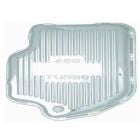 CJ Classic Trucks Turbo 400 Automatic Transmission Pan Steel Finned 4" Deep Chrome Chevrolet C10 1960-1987