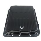 CJ Classic Trucks Automatic Transmission Oil Pan Deep Black Steel Finned 700R4/4L60E