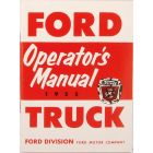 Operators Manual F-100 1955